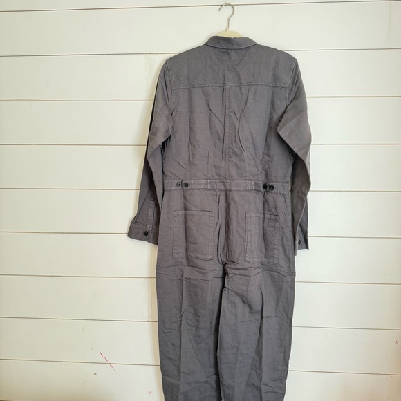 Outerknown S.E.A. Organic Cotton Linen Long Sleeve jumpsuit - Picture 9 of 12